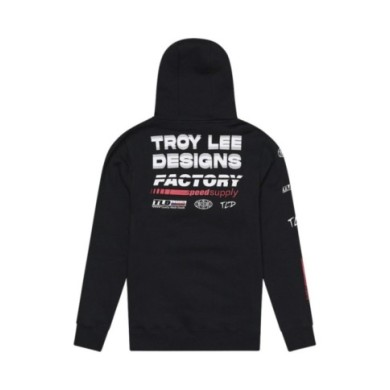 Troy Lee Designs Pullover Hoodie - Factory noir