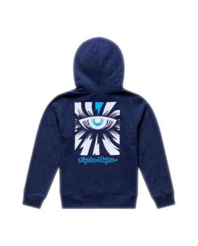 Troy Lee Designs Youth Pullover - Cyborg dark blue