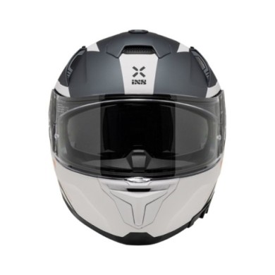 iXS Rapid 2.0 Graphic casque intégral blanc mat-gris