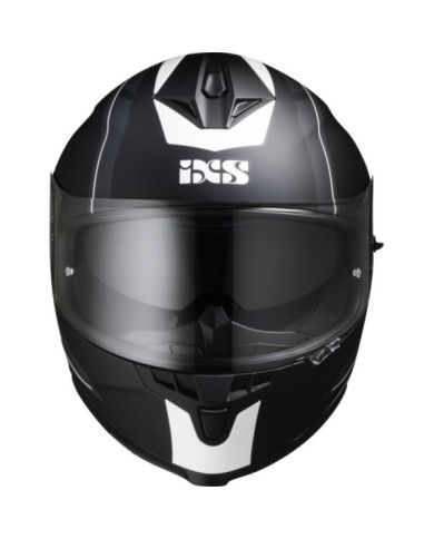 iXS Integralhelm iXS1100 2.0 matt schwarz-weiss