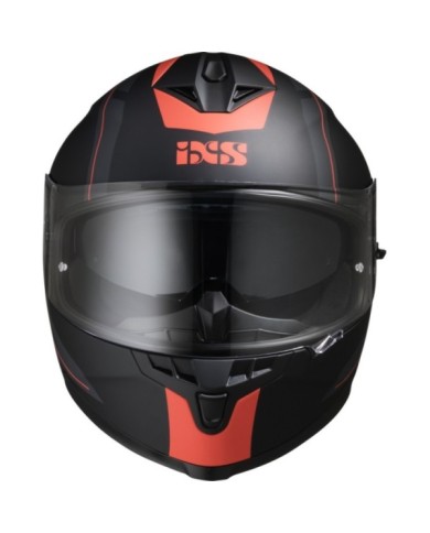 iXS Integralhelm iXS1100 2.0 matt schwarz-rot