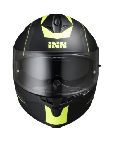 iXS Integralhelm iXS1100 2.0 matt schwarz-fluo gelb