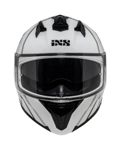 casco integrale iXS iXS217 2.0 bianco-nero