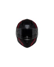 iXS Integralhelm iXS217 2.0 matt schwarz-rot