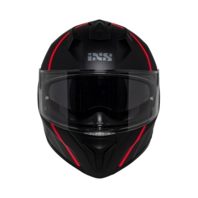 iXS Integralhelm iXS217 2.0 matt schwarz-rot
