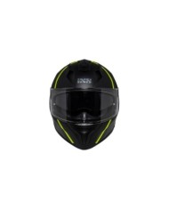iXS Casque intègrale iXS217 2.0 noir mat-jaune fluo