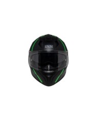 iXS Integralhelm iXS217 2.0 matt schwarz-grün fluo