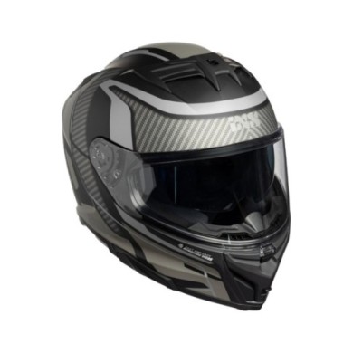 casco integrale iXS iXS912 SV 2.0 Blade nero-argento opaco