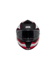 iXS Casque intègrale iXS422 FG 2.2 blanc mat-rouge