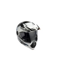 casco aperto iXS Venture 1.0 nero-bianco-antracite