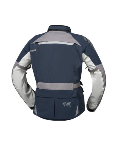 giacca iXS Venture-STX 1.0 laminata grigio-blu