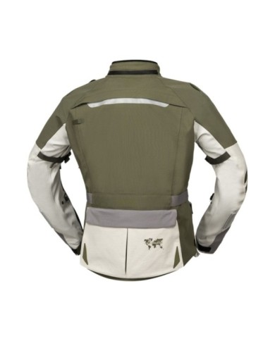 giacca laminata iXS Venture-STX 1.0 grigio chiaro-oliva