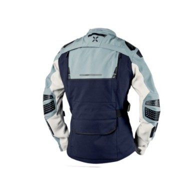iXS Tourster-STX 2.0 Laminatjacke dunkelblau-blau grau-cool