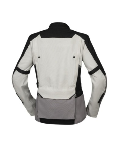giacca laminata iXS Tourster-STX 1.0 da donna grigio chiaro