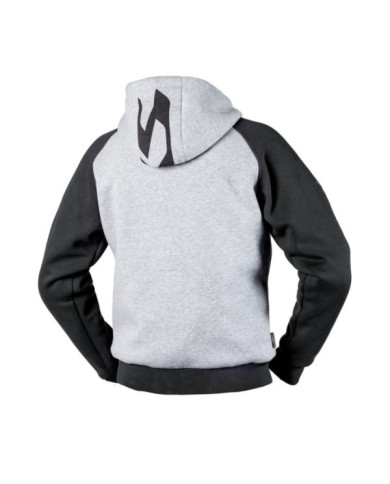 felpa con cappuccio iXS Rapid 1.0 cool grigio scuro