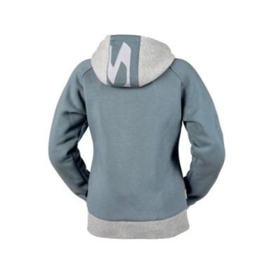 iXS iXS Rapid 1.0 WMS felpa con cappuccio blu-grigio freddo