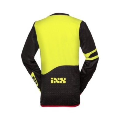 iXS Cross Shirt RedBud noir jaune