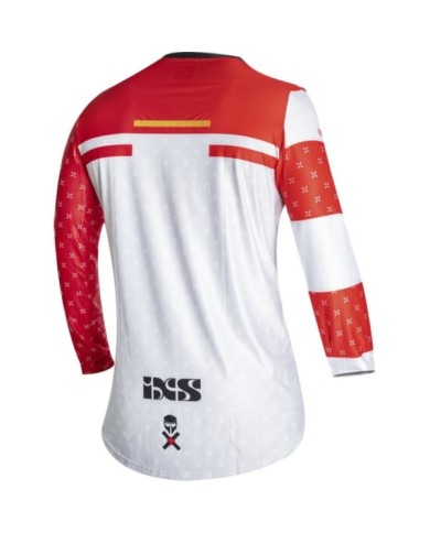 iXS MX Tracer 1.0 Maglia bianco-rosso