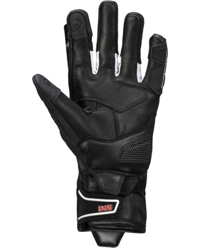 iXS Rapid-STX 1.0 Handschuhe schwarz-weiss-rot