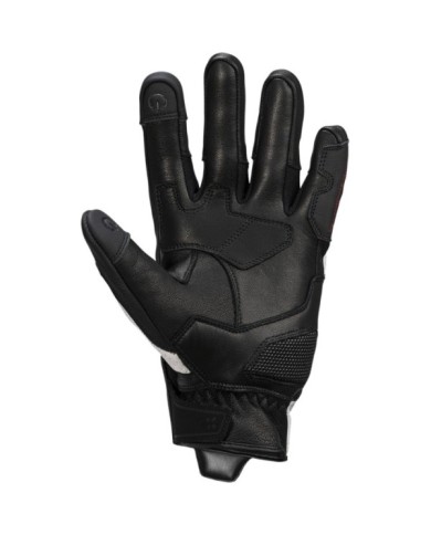 iXS Rapid 1.0 Lederhandschuhe schwarz-weiss-rot