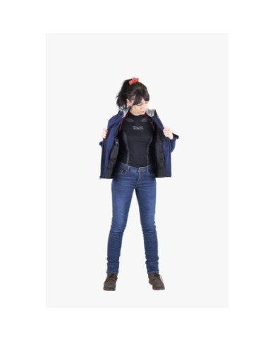 iXS Classic SO Damen Jacke Moto blau