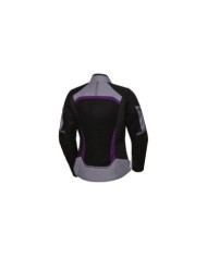 iXS Sport Damen Jacke Andorra-Air schwarz-grau-braun