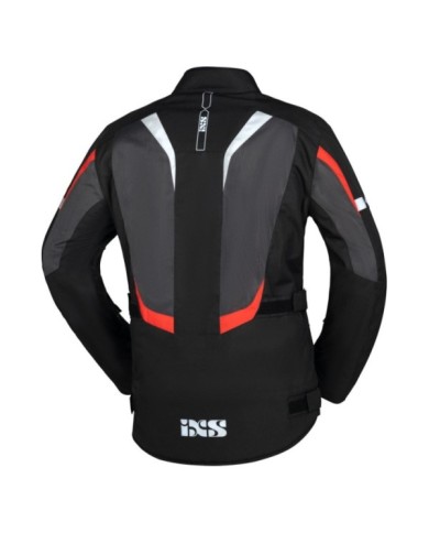 giacca iXS Tour Gerona-Air 1.0 nero-grigio-rosso