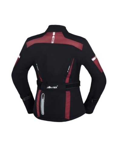 giacca iXS Tour Pacora-ST donna nero-rosso DXL 322