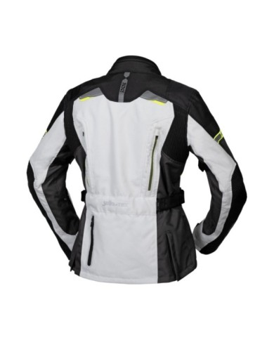 giacca iXS Tour Liz-ST da donna grigio-nero-giallo