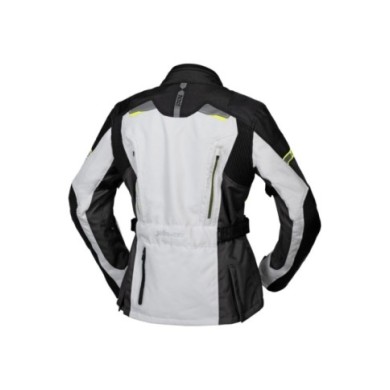 giacca iXS Tour Liz-ST da donna grigio-nero-giallo