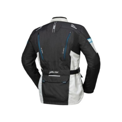 giacca iXS Tour Lorin-ST nero-grigio chiaro-blu