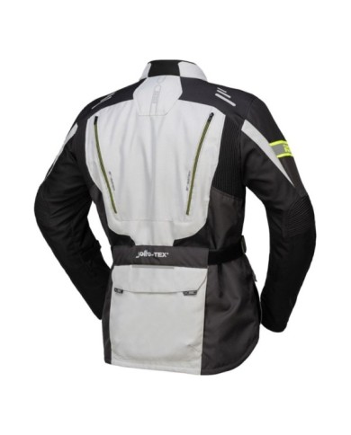 giacca iXS Tour Lorin-ST grigio-nero-giallo neon