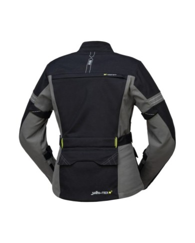 iXS Tour Damen Jacke Laminat-ST-Plus schwarz-grau