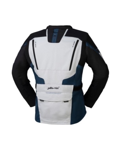 iXS Tour Veste Lennik-ST gris clair-bleu-noir