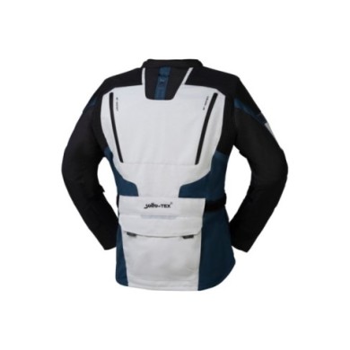 iXS Tour Jacke Lennik-ST hellgrau-blau-schwarz