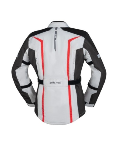 iXS Tour Jacke Evans-ST 2.0 hellgrau-grau-rot