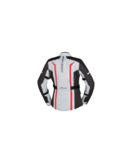 iXS Tour Damen Jacke Evans-ST 2.0 hellgrau-grau-rot