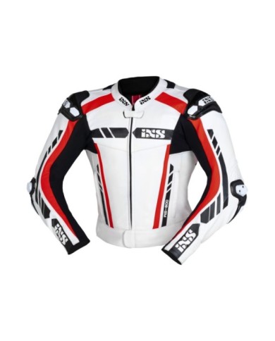 iXS Sport LD Kombi RS-800 2pcs. weiss-schwarz-rot