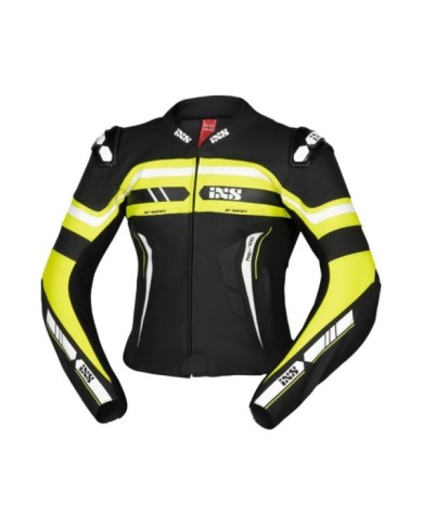 iXS Sport LD Kombi RS-700 2pc schwarz-gelb-weiss