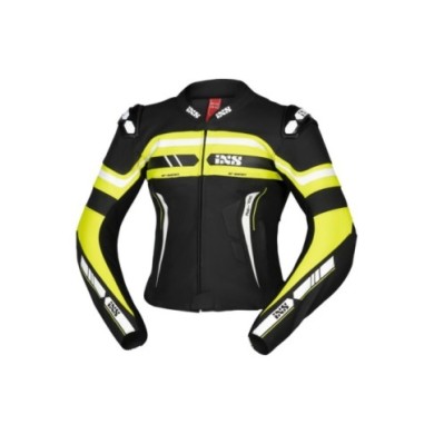 mute iXS Sport LD RS-700 2 pezzi nero-giallo-bianco