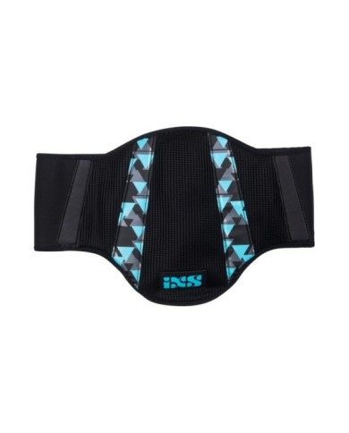 iXS Cintura lombare sagomata da donna nero-turchese