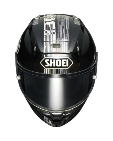 SHOEI Integralhelm X-Spirit Pro Crosslogo TC-5, schwarz-weiss