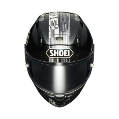 SHOEI Casco integrale X-Spirit Pro Crosslogo TC-5, nero-bianco