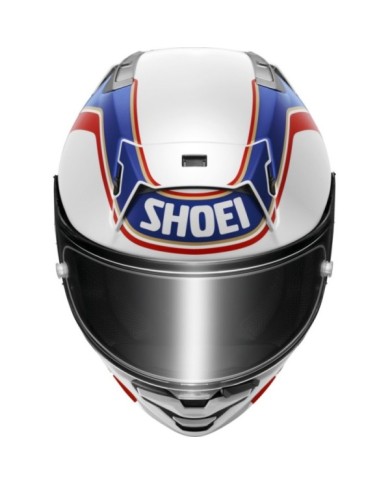 SHOEI Integralhelm X-Spirit Pro Gardner TC-2 weiss-blau-rot