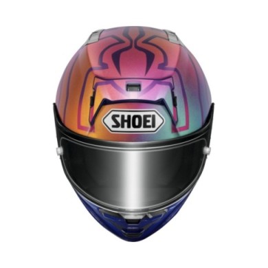 SHOEI Casque intégral X-Spirit Pro Marquez Holi TC-1, rouge-bleu