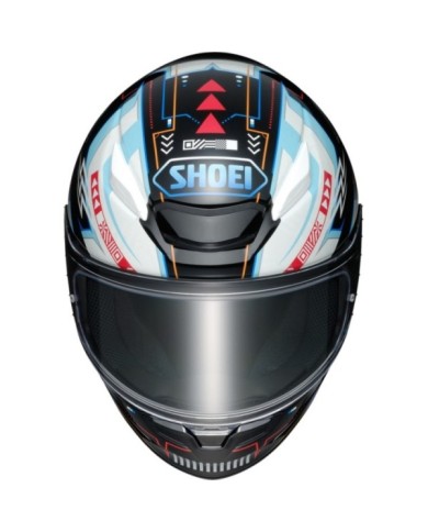 SHOEI Casco integrale NXR2 Arcane TC-10, nero-bianco-blu