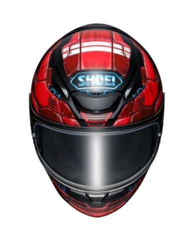 SHOEI Casque intégral NXR2 Fortress TC-1 rouge-noir