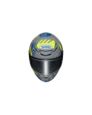 SHOEI Casque intégral NXR2 Accolade TC-10 matt gris-fluo jaune