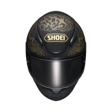 SHOEI Casque intégrale NXR2 Fearless TC-5, mat noir-or