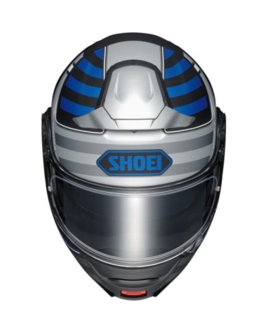 SHOEI Klapphelm Neotec II Splicer TC-2, matt schwarz-blau-silber